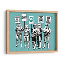 Trooper Strike Aqua - David Aste | Cuadro decorativo de Canvas Lab