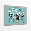 Trooper Strike Aqua - David Aste | Cuadro decorativo de Canvas Lab