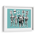 Trooper Strike Aqua - David Aste | Cuadro decorativo de Canvas Lab