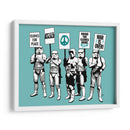 Trooper Strike Aqua - David Aste | Cuadro decorativo de Canvas Lab