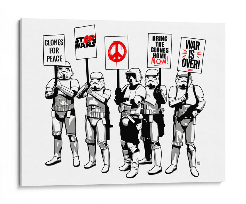 Trooper Strike - David Aste | Cuadro decorativo de Canvas Lab