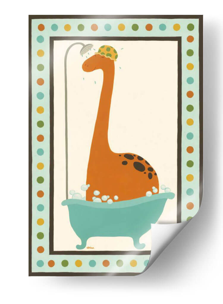 Rub-A-Dug Dino I I - June Erica Vess | Cuadro decorativo de Canvas Lab