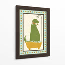 Rub-A-Dub Dino Ii - June Erica Vess | Cuadro decorativo de Canvas Lab