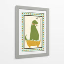 Rub-A-Dub Dino Ii - June Erica Vess | Cuadro decorativo de Canvas Lab