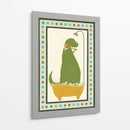 Rub-A-Dub Dino Ii - June Erica Vess | Cuadro decorativo de Canvas Lab