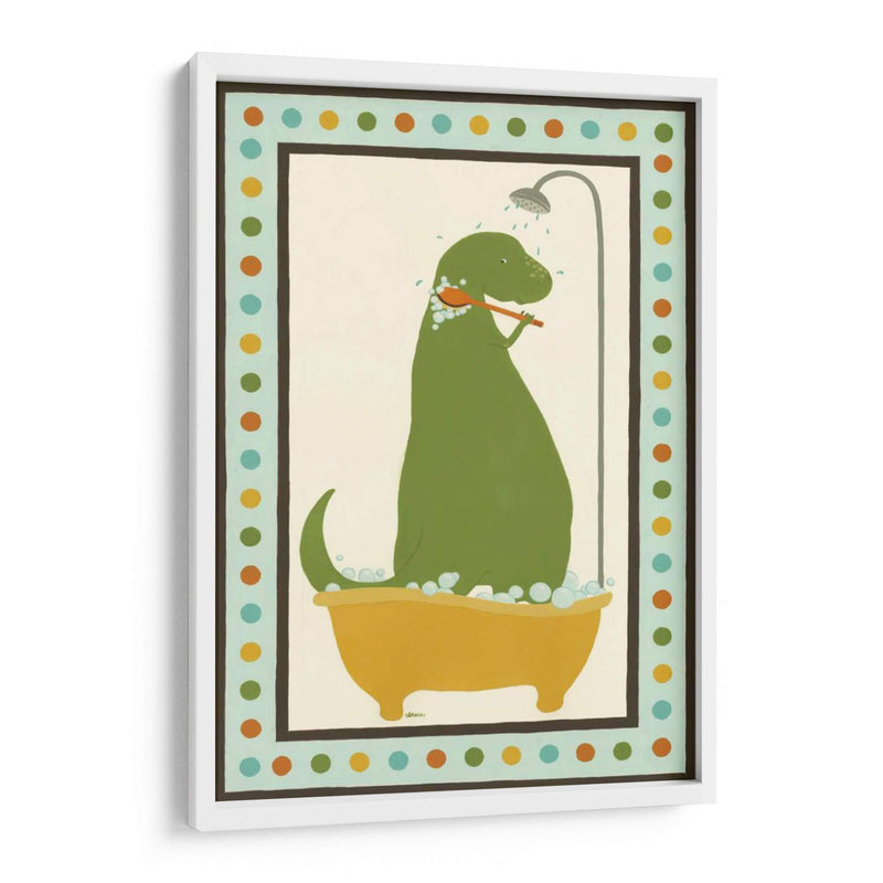 Rub-A-Dub Dino Ii - June Erica Vess | Cuadro decorativo de Canvas Lab