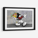 2D Cartoon Flower Thrower - David Aste | Cuadro decorativo de Canvas Lab