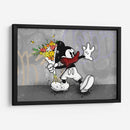 2D Cartoon Flower Thrower - David Aste | Cuadro decorativo de Canvas Lab