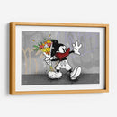 2D Cartoon Flower Thrower - David Aste | Cuadro decorativo de Canvas Lab