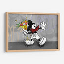 2D Cartoon Flower Thrower - David Aste | Cuadro decorativo de Canvas Lab
