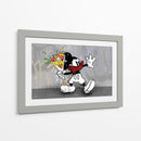 2D Cartoon Flower Thrower - David Aste | Cuadro decorativo de Canvas Lab