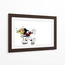 2D Cartoon Flower Thrower Min - David Aste | Cuadro decorativo de Canvas Lab