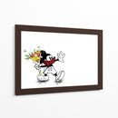2D Cartoon Flower Thrower Min - David Aste | Cuadro decorativo de Canvas Lab