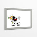 2D Cartoon Flower Thrower Min - David Aste | Cuadro decorativo de Canvas Lab