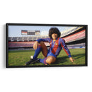 Diego a los 23 en el Barça | Cuadro decorativo de Canvas Lab