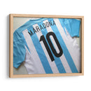 La playera de Maradona | Cuadro decorativo de Canvas Lab