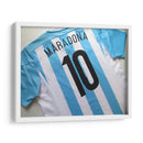 La playera de Maradona | Cuadro decorativo de Canvas Lab