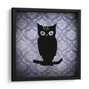 Búho Y Damasco - Vision Studio | Cuadro decorativo de Canvas Lab