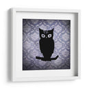 Búho Y Damasco - Vision Studio | Cuadro decorativo de Canvas Lab