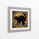 Gato Y Damasco - Vision Studio | Cuadro decorativo de Canvas Lab