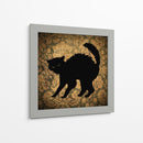 Gato Y Damasco - Vision Studio | Cuadro decorativo de Canvas Lab