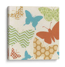 Patrones De Mariposa I - June Erica Vess | Cuadro decorativo de Canvas Lab