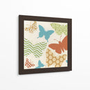 Patrones De Mariposa I - June Erica Vess | Cuadro decorativo de Canvas Lab