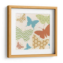 Patrones De Mariposa I - June Erica Vess | Cuadro decorativo de Canvas Lab