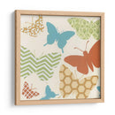 Patrones De Mariposa I - June Erica Vess | Cuadro decorativo de Canvas Lab