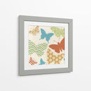 Patrones De Mariposa I - June Erica Vess | Cuadro decorativo de Canvas Lab