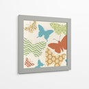 Patrones De Mariposa I - June Erica Vess | Cuadro decorativo de Canvas Lab