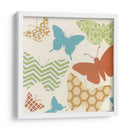 Patrones De Mariposa I - June Erica Vess | Cuadro decorativo de Canvas Lab