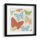 Patrones De Mariposa Ii - June Erica Vess | Cuadro decorativo de Canvas Lab