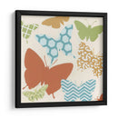 Patrones De Mariposa Ii - June Erica Vess | Cuadro decorativo de Canvas Lab