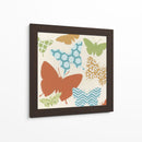 Patrones De Mariposa Ii - June Erica Vess | Cuadro decorativo de Canvas Lab