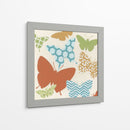 Patrones De Mariposa Ii - June Erica Vess | Cuadro decorativo de Canvas Lab
