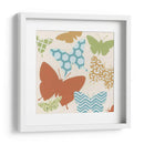 Patrones De Mariposa Ii - June Erica Vess | Cuadro decorativo de Canvas Lab