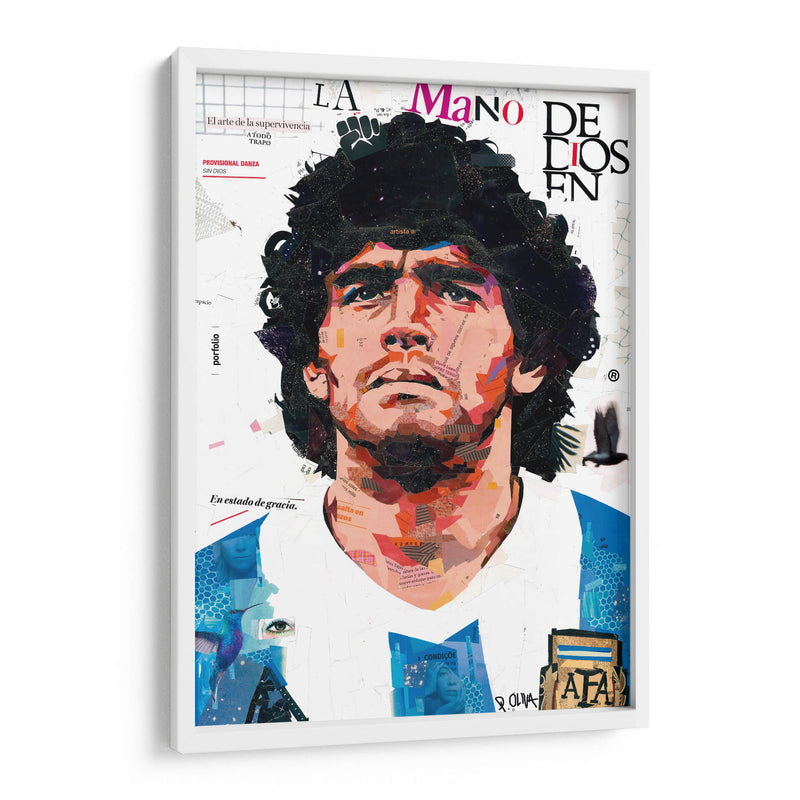 Arte maradonesco | Cuadro decorativo de Canvas Lab