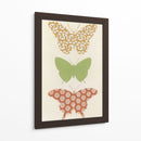 Patrones De Mariposa Iii - June Erica Vess | Cuadro decorativo de Canvas Lab