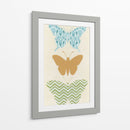 Patrones De Mariposa Iv - June Erica Vess | Cuadro decorativo de Canvas Lab