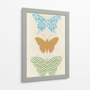 Patrones De Mariposa Iv - June Erica Vess | Cuadro decorativo de Canvas Lab