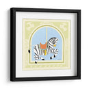 Carrusel De Cebra - June Erica Vess | Cuadro decorativo de Canvas Lab