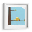 Tape-Top Owls Iii - June Erica Vess | Cuadro decorativo de Canvas Lab