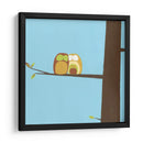 Búhos Del Árbol-Superior Iv - June Erica Vess | Cuadro decorativo de Canvas Lab