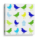 Animal Sudoku En Azul I - Chariklia Zarris | Cuadro decorativo de Canvas Lab