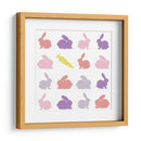 Animal Sudoku En Rosa Ii - Chariklia Zarris | Cuadro decorativo de Canvas Lab