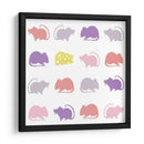 Animal Sudoku En Rosa V - Chariklia Zarris | Cuadro decorativo de Canvas Lab