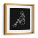 Figura Estudio Sobre Negro I - Charles Swinford | Cuadro decorativo de Canvas Lab