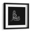 Estudio De La Figura Sobre Black Ii - Charles Swinford | Cuadro decorativo de Canvas Lab