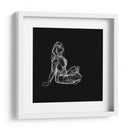 Estudio De La Figura Sobre Black Ii - Charles Swinford | Cuadro decorativo de Canvas Lab